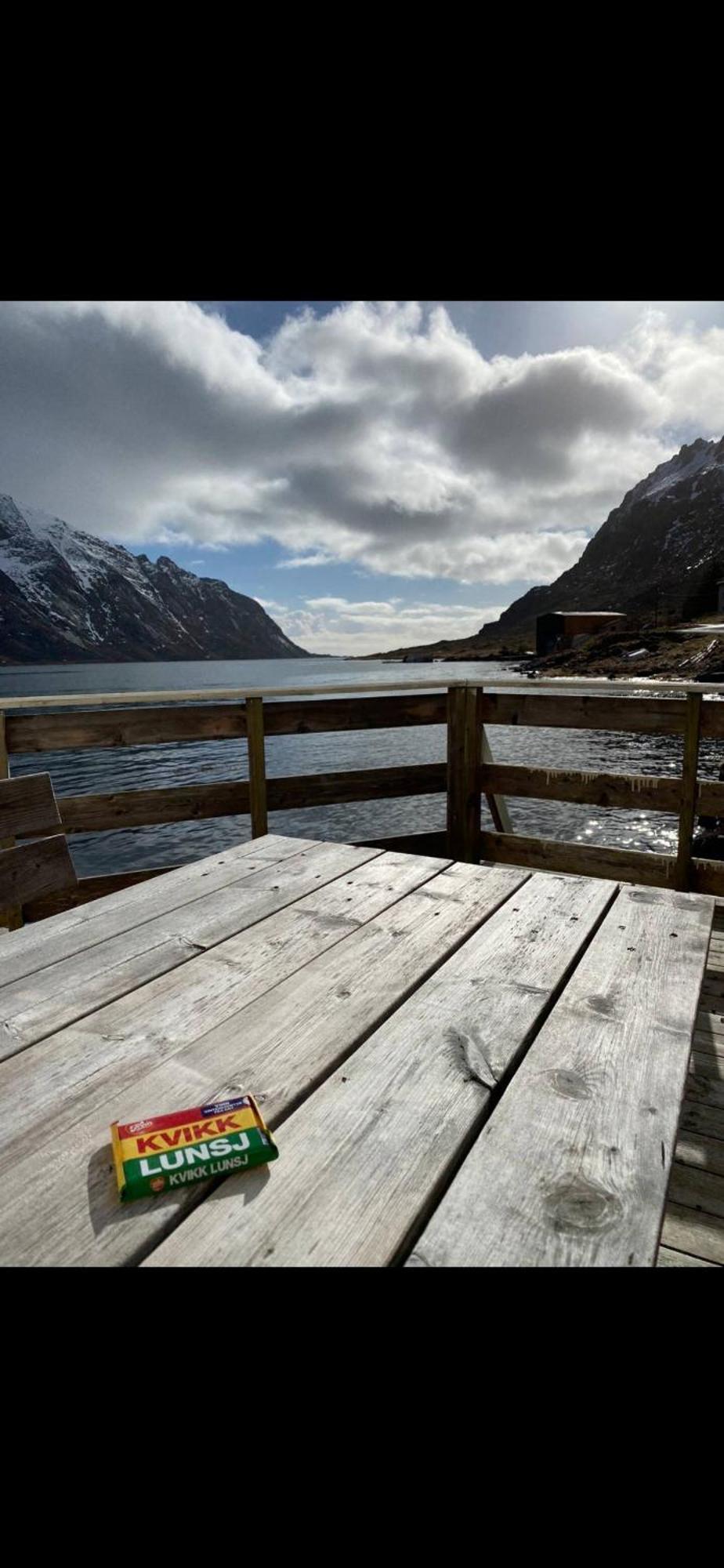 Rorbu Vestersia I Skjelfjord Ramberg Bagian luar foto