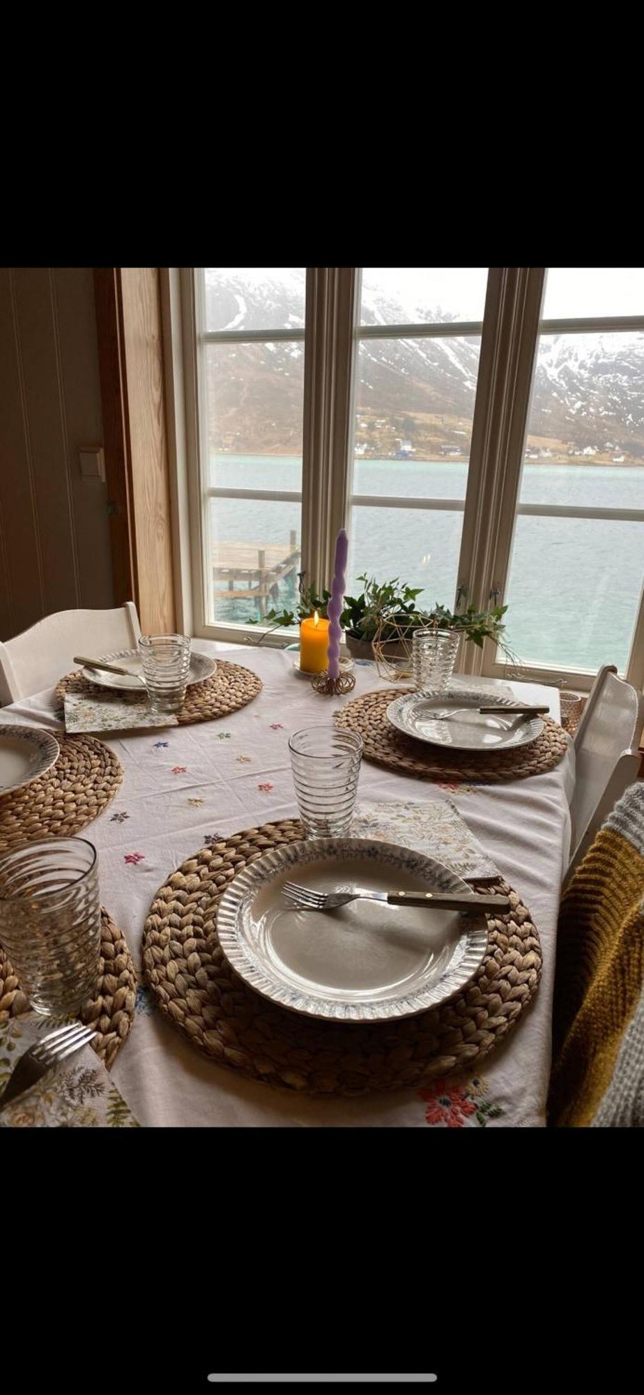 Rorbu Vestersia I Skjelfjord Ramberg Bagian luar foto